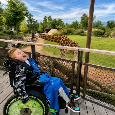 elio visita bioparco torino